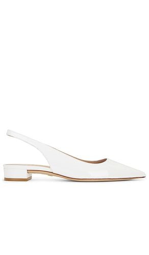 Talón descubierto stuart en color talla 10 en - White. Talla 10 (también en 6, 6.5, 7, 8.5) - Stuart Weitzman - Modalova