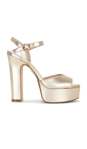 Reade Platform Sandal in Metallic . - size 7.5 (also in 8.5, 9.5) - Stuart Weitzman - Modalova