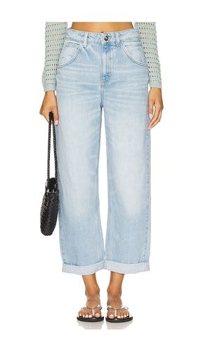 Turn Up Bo Wide Leg in Blue. - size 24 (also in 25, 26, 27, 28, 29, 30, 31) - Seventy + Mochi - Modalova