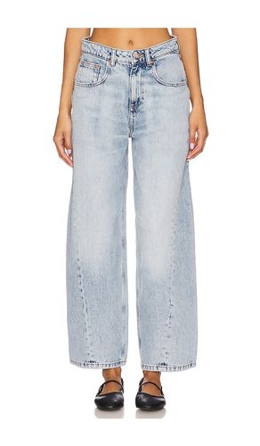 Gracie Twisted Wide Leg in Blue. - size 24 (also in 25, 26, 27, 28, 29, 30, 31) - Seventy + Mochi - Modalova