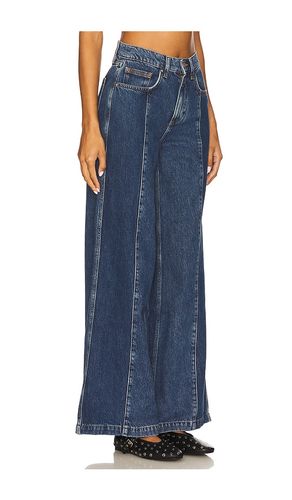 Two Tone Bay Wide Leg Jeans in Blue. - size 31 (also in 34) - Seventy + Mochi - Modalova
