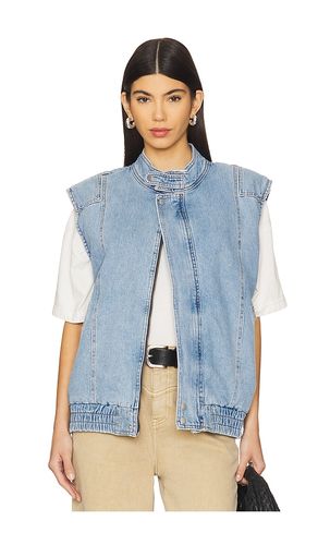 Juno Sleeveless Jacket in Blue. - size M (also in S, XL, XS, XXS) - Seventy + Mochi - Modalova