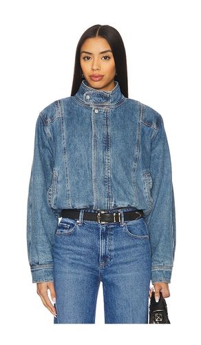 Juno Jacket in Denim-Medium. - size L (also in M, XS, XXS) - Seventy + Mochi - Modalova