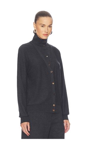 Fabbie Layered Cardigan in Grey. - size S (also in M, L) - Source Unknown - Modalova