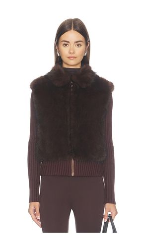 Meti Eco Fur Zip Cardigan in . Größe L. Also in M, S - Source Unknown - Modalova