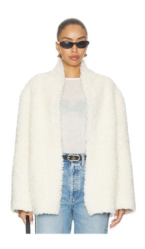 Manuela Shawl-collar Shearling Jacket in . Size M. Also in S - Source Unknown - Modalova