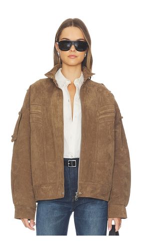 Tova Bomber Jacket in Olive. - size M/L (also in XS/S) - Source Unknown - Modalova
