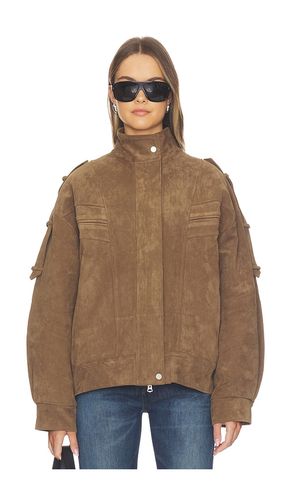 Tova Bomber Jacket in Olive. - size M/L (also in XS/S) - Source Unknown - Modalova