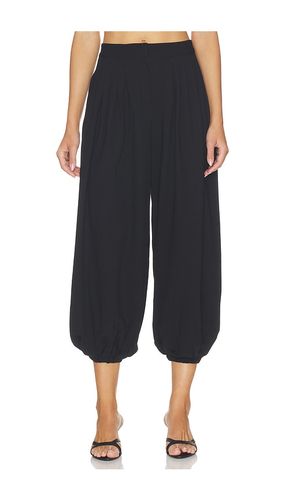 Giacca ruched trousers en color negro talla L (también en M, S) - Source Unknown - Modalova