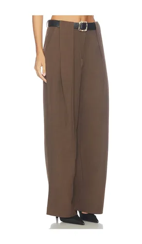 Matteo Belted Tuck Trousers in . Size M. Also in S - Source Unknown - Modalova