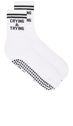 Crying & Trying Grip Socks in . - size M/L (also in S/M) - Souls. - Modalova