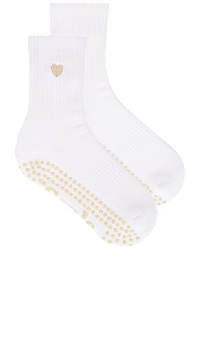 Beige Heart Grip Socks in . - size M/L (also in S/M) - Souls. - Modalova