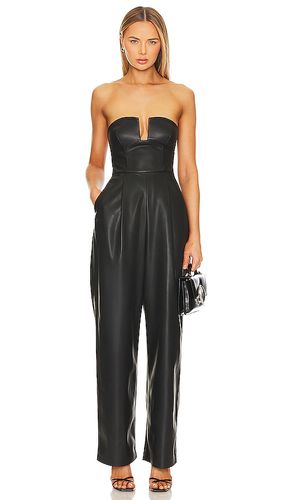 Faux Leather Jumpsuit in . - size L (also in M, S, XL, XS) - Susana Monaco - Modalova