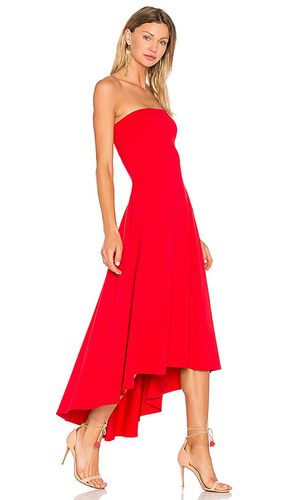 Strapless Hi Low Dress in Red. - size L (also in M, S, XL, XS) - Susana Monaco - Modalova