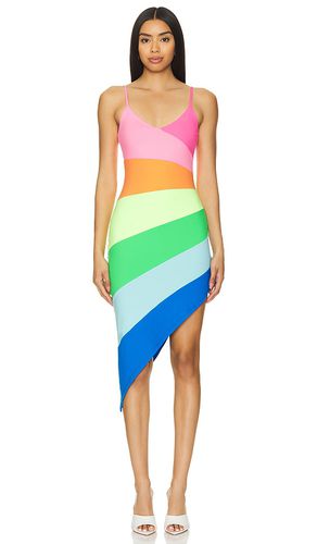 Colorblock Mini Dress in Pink. - size L (also in S, XL) - Susana Monaco - Modalova