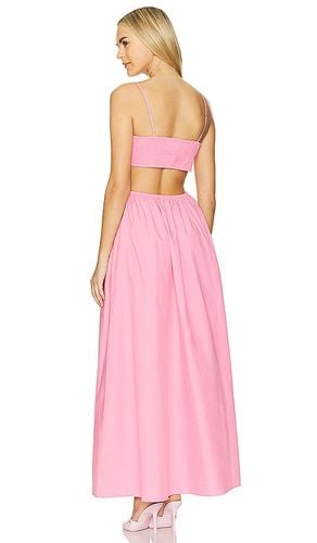 Open Back Maxi Dress in Pink. - size M (also in L, S, XL) - Susana Monaco - Modalova