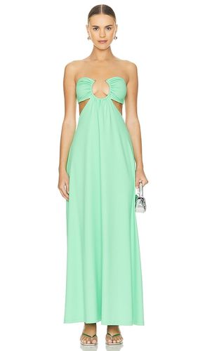 Cut Out Maxi Dress in Green. - size M (also in L, XL) - Susana Monaco - Modalova