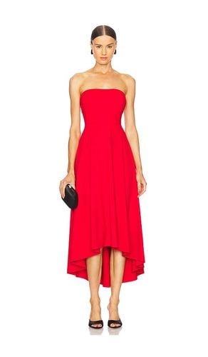 Mesh Tube High Low Dress in Red. - size L (also in M, S, XL, XS) - Susana Monaco - Modalova