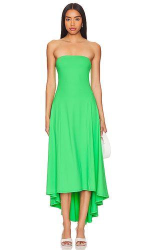 Strapless High Low Dress in Green. - size L (also in M, XL) - Susana Monaco - Modalova