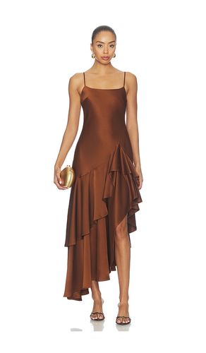 HIGH-LOW KLEID MIT RÜSCHEN in . Größe 0. Also in 10, 2, 4, 6, 8 - Susana Monaco - Modalova