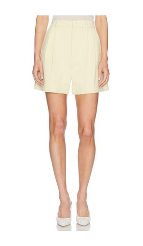 Double Knit Cuffed Short in Cream. - size 0 (also in 2, 4, 6, 8, 10) - Susana Monaco - Modalova