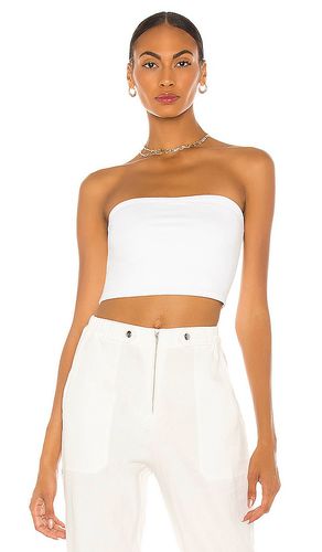 Strapless Crop Top in White. - size L (also in M, S, XL, XS) - Susana Monaco - Modalova