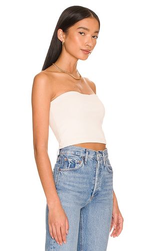 X REVOLVE Strapless Crop Top in White. - size L (also in M, XL) - Susana Monaco - Modalova