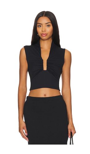 Square Wire Sleeveless Top in . Taglia L. Also in M, S, XS - Susana Monaco - Modalova