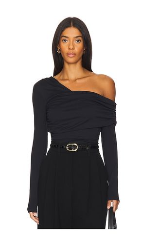 One Shoulder Off Shoulder Long Sleeve Top in . - size S (also in XS, M, L) - Susana Monaco - Modalova