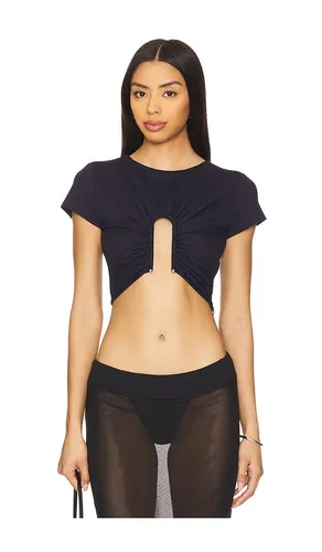 Upside Down U Wire Ss Top in . Taglia S. Also in M, L, XL - Susana Monaco - Modalova