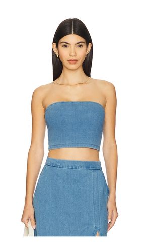 Stretch Denim Tube in Blue. - size L (also in M, S, XL, XS) - Susana Monaco - Modalova