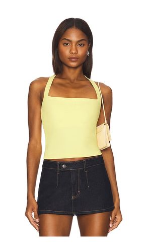 Halter Top in Lemon. - size M (also in S, XL, XS) - Susana Monaco - Modalova