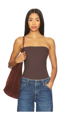 Essential Tube Top in Brown. - size L (also in M, S, XS) - Susana Monaco - Modalova