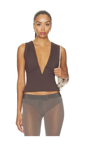 Low V Wire Tank in . Size M. Also in S - Susana Monaco - Modalova