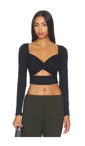 Twisted Front Longsleeve Top in . Größe L. Also in M, S, XS - Susana Monaco - Modalova