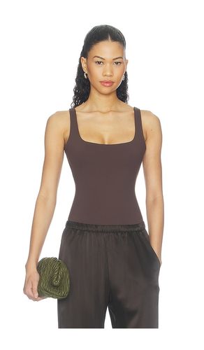 Essential Low Back Tank Thong Back Bodysuit in . Größe L. Also in M, S, XS - Susana Monaco - Modalova