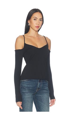 Off Shoulder String Long Sleeve Top in . Größe L. Also in M, S, XL, XS - Susana Monaco - Modalova