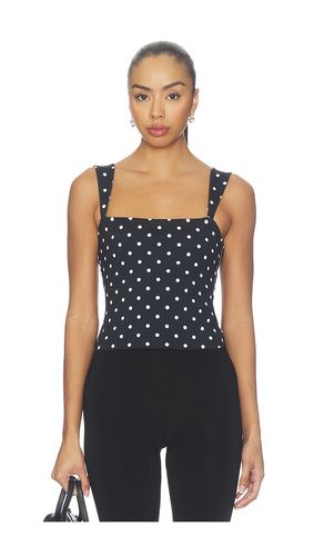 Polka Dot Angle Strap Top in . Größe L. Also in M, S, XL, XS - Susana Monaco - Modalova