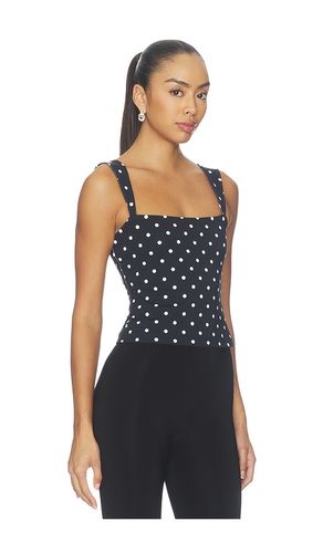 Polka Dot Angle Strap Top in . Größe L. Also in M, S, XL, XS - Susana Monaco - Modalova