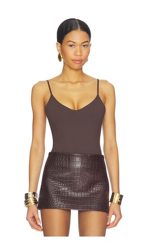 Very V String Bodysuit in . Size L. Also in S, XS - Susana Monaco - Modalova
