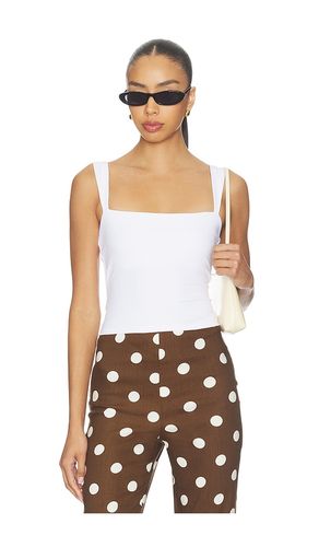 Angle Strap Top in White. - size M (also in S, XL, XS) - Susana Monaco - Modalova