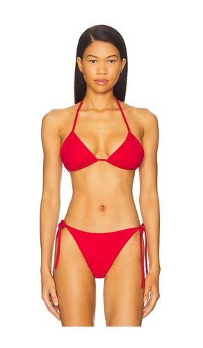String Bikini Top in Red. - size L (also in M, S, XL, XS) - Susana Monaco - Modalova