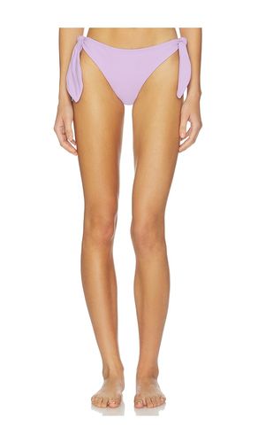 Adjustable Tie Swim Bottom in Purple. - size S (also in M, L) - Susana Monaco - Modalova