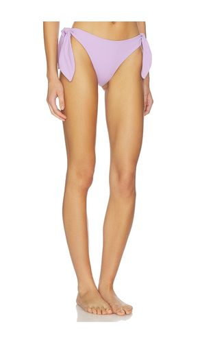 Adjustable Tie Swim Bottom in Purple. - size S (also in M, L) - Susana Monaco - Modalova