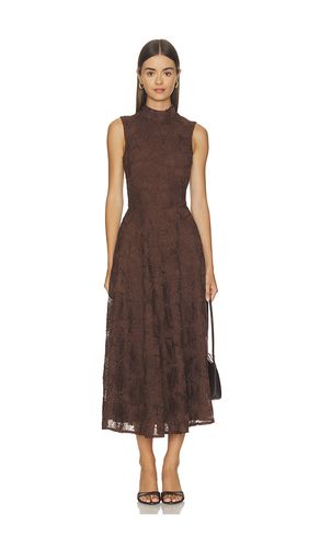 Kaoru Dress in Brown. - size 34 (also in 36, 38, 40) - ROTATE - Modalova