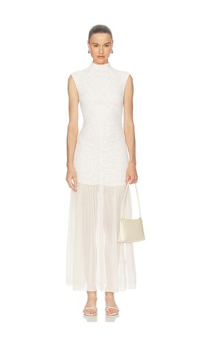 Lace Ruched Maxi Dress in . Taglia 36. Also in 38, 40, 46 - ROTATE - Modalova