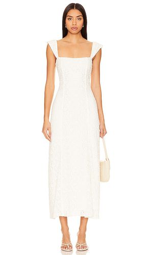 Lace Wide Strap Dress in White. - size 36 (also in 38, 42) - ROTATE - Modalova