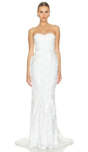 Sequin Maxi Dress in White. - size 32 (also in 38, 42) - ROTATE - Modalova