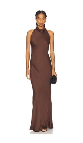 Lace Maxi Dress in Brown. - size 34 (also in 32, 36) - ROTATE - Modalova