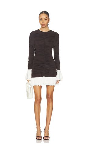 Mini Ruched Long Sleeve Dress in . Taglia 32. Also in 34 - ROTATE - Modalova